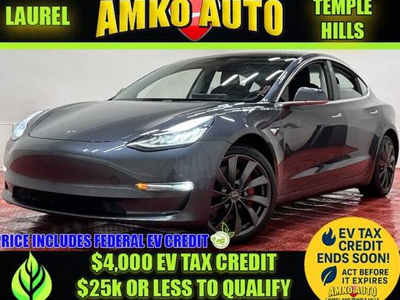TESLA MODEL 3 2019 5YJ3E1EB5KF230457 image